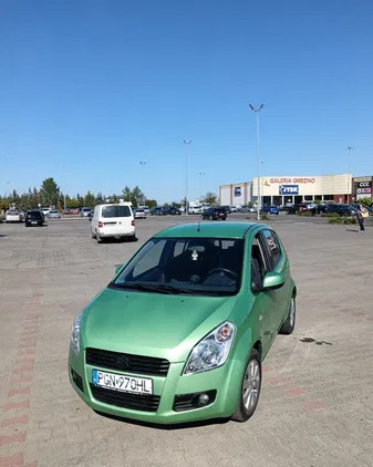 suzuki splash wielkopolskie Suzuki Splash cena 10800 przebieg: 105000, rok produkcji 2010 z Gniezno